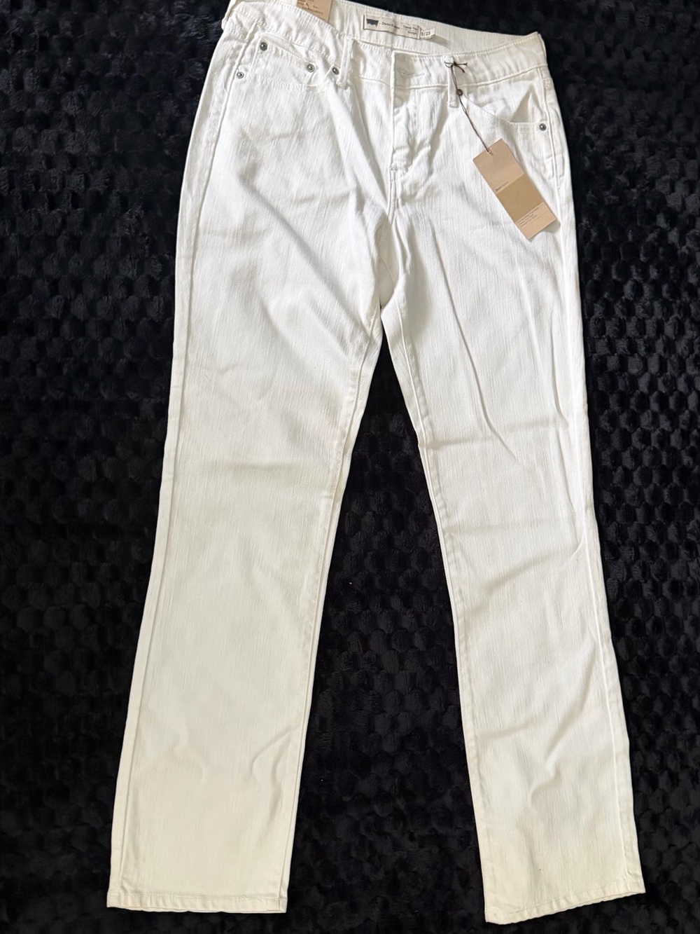 Levi's women’s Straight Leg Jeans in White